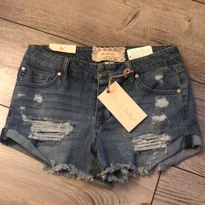 Altar’d State mid-rise Jean shorts
